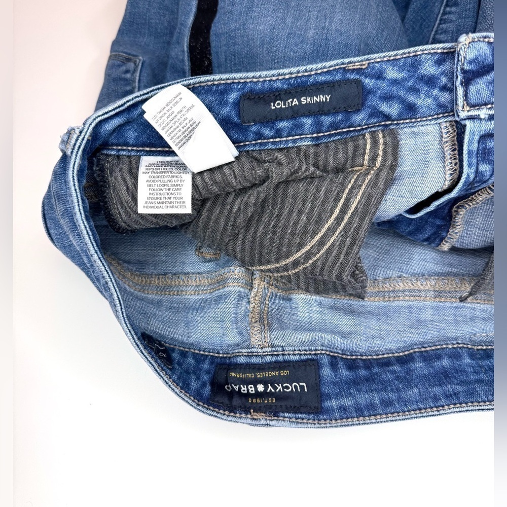 Lucky Brand Women’s Lolita Skinny Jeans Size- 10/30 - Picture 6 of 9